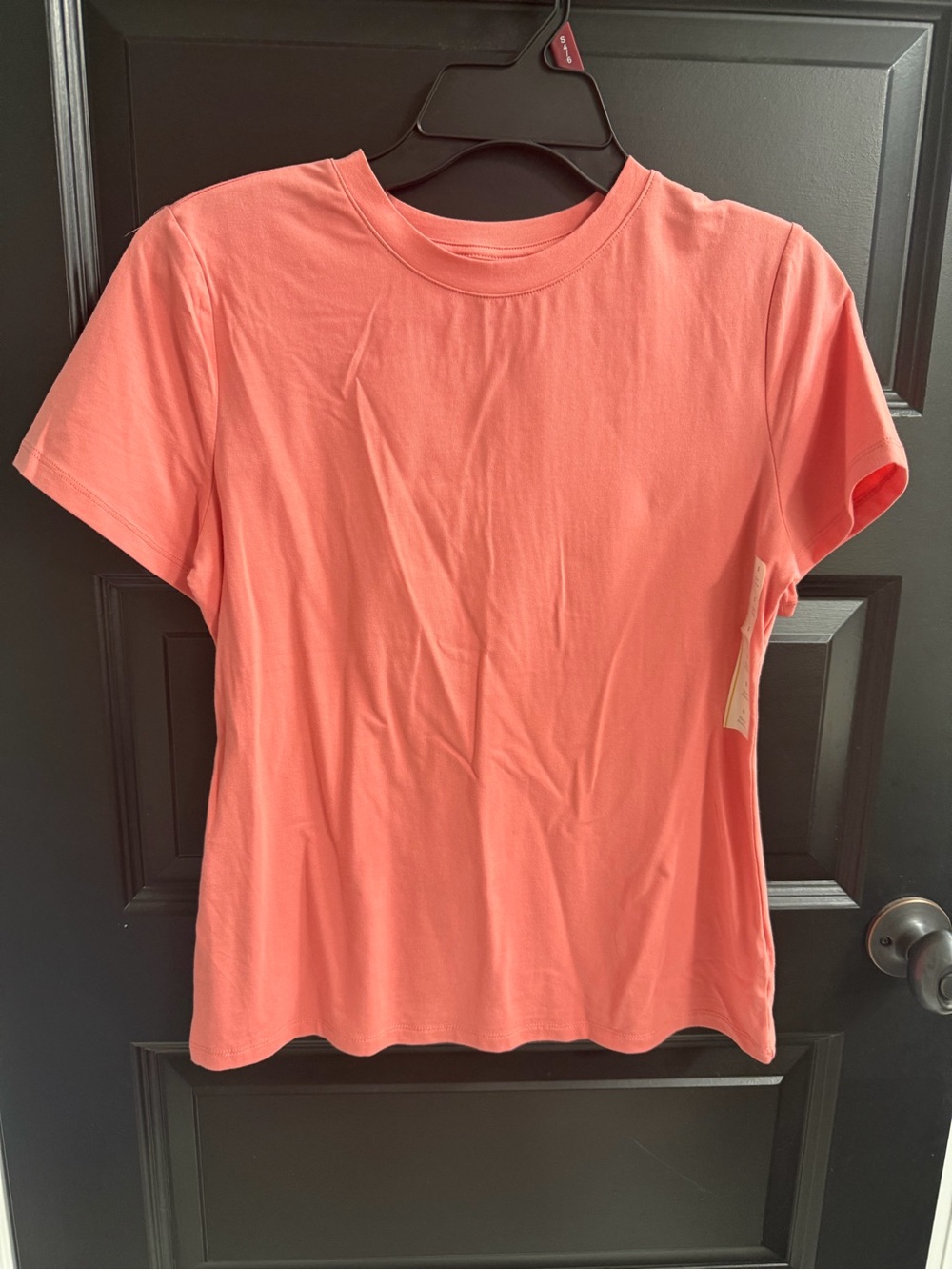 A New Day Coral Short Sleeve Crewneck T-Shirt Size Small
